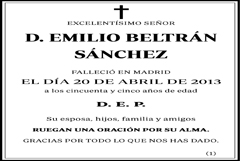 Emilio Beltrán Sánchez